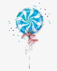 Candy Swirl Blue - Candy Balloons Png, Transparent Png, Free Download