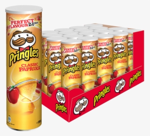 Pringles Classic Paprika Karton - Paprika Pringles, HD Png Download, Free Download