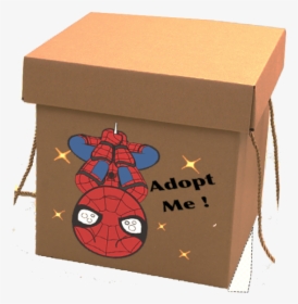 Chibi Spider Man "adopte Me - Spiderman Gift Box, HD Png Download, Free Download