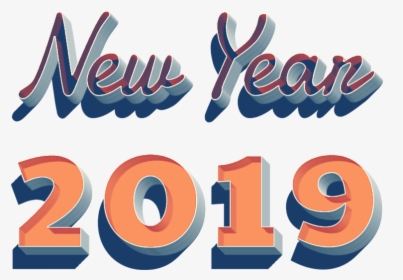 Free Png Download New Year 2019 Png Png Images Background - New Year 2019 Png Background, Transparent Png, Free Download