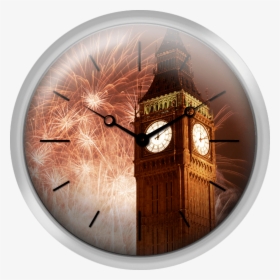 New Years Eve Celebration In London - Big Ben, HD Png Download, Free Download