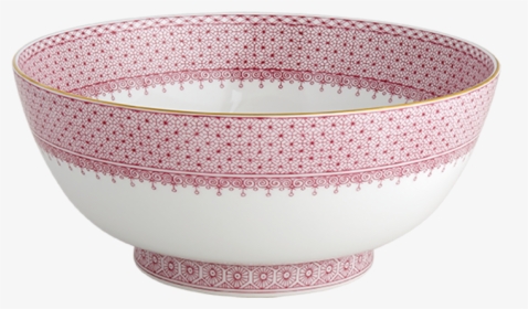 Pink Lace Round Bowl - Bowl Transparent Pink, HD Png Download, Free Download