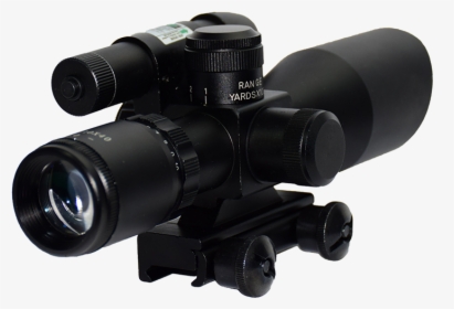 5-10×32 Green Laser Scope - Camera Lens, HD Png Download, Free Download