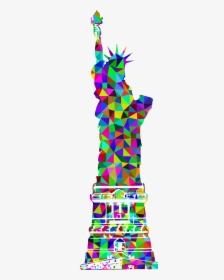 Big Image - Rainbow Statue Of Liberty, HD Png Download, Free Download