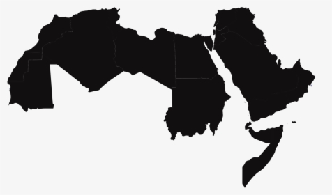 Vector Arab Countries Map, HD Png Download, Free Download