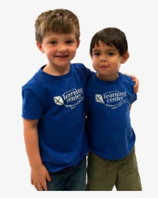 Two Boys Standing Together Apostles Learning Center - Boy, HD Png Download, Free Download