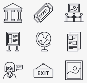 Museum - Editorial Design Icon, HD Png Download, Free Download
