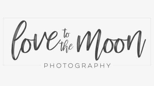 Love To The Moon Photography - Calligraphy, HD Png Download, Free Download