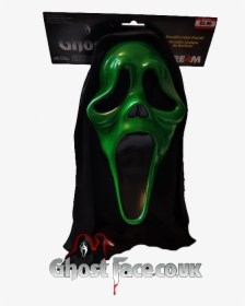 Ghostface Mask Green, HD Png Download, Free Download