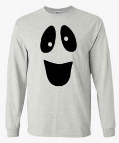 Ghost Face Funny Shirt, Hoodie, Tank - T Shirt With Long Sleeve Cartoon, HD Png Download, Free Download