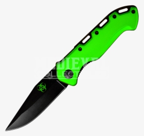 Transparent Pocket Knife Png - Green Pocket Knives, Png Download, Free Download