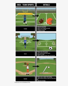 Storyboard Idea Sports, HD Png Download, Free Download