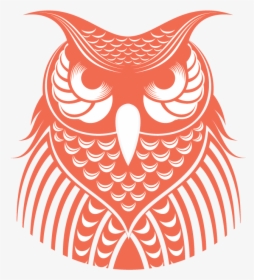 Day Owl Logo Owl Icon In Salmon - Day Owl Rose Cans, HD Png Download, Free Download