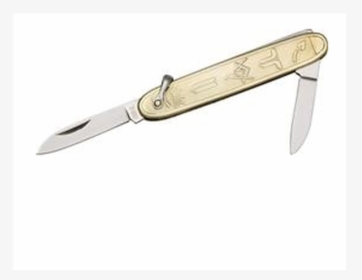 Pocket Knife Featuring Two Stainless Pen Blades - Serrated Blade, HD Png Download, Free Download