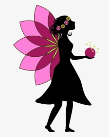 Clipart Free Flower Silhouette, HD Png Download, Free Download