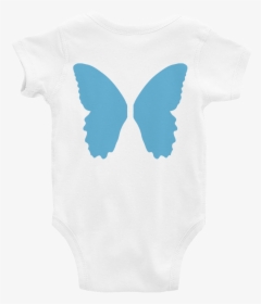 Butterfly Wings - Blue - Bodysuit - Silhouette , Png - Papilio, Transparent Png, Free Download