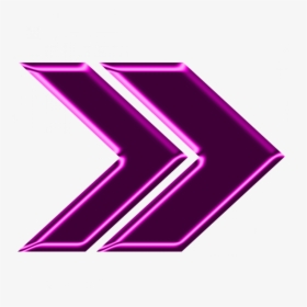 Double Arrow Neon Png, Transparent Png, Free Download