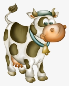Фотки Cow Clipart, Cute Animal Clipart, Cartoon Cow - English Reading Materials For Grade 2, HD Png Download, Free Download