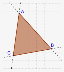 Prolongacion De Los Lados De Un Triangulo, HD Png Download, Free Download