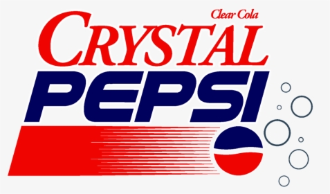 Crystal Pepsi Png - Crystal Pepsi Logo Transparent, Png Download, Free Download