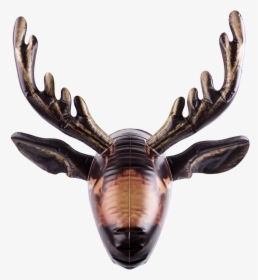 Inflatable Moose Head Facing Front - Moose Head Front, HD Png Download, Free Download