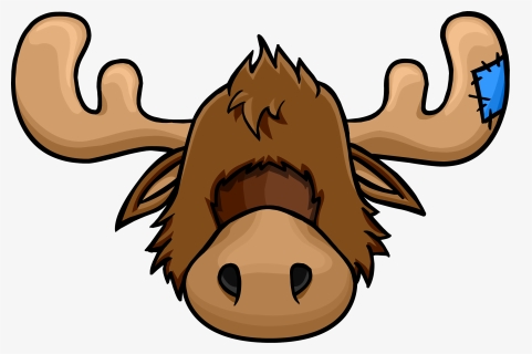 Club Penguin Wiki - Club Penguin Moose Head, HD Png Download, Free Download