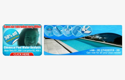 Transparent Pool Water Png - Banner Pool, Png Download, Free Download