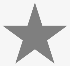 Star Background Transparent - Gray Star Png, Png Download, Free Download
