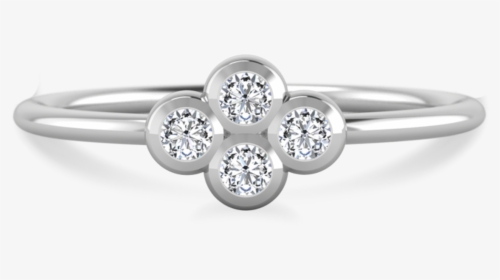 Dixie Diamond Silver Ring - Engagement Ring, HD Png Download, Free Download