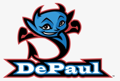 Depaul Blue Demons Logo Png Transparent - Depaul Blue Demon Logo, Png Download, Free Download