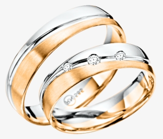 Gold, Silver And Platinum Wedding Rings - Обручальное Кольцо С Бриллиантом, HD Png Download, Free Download
