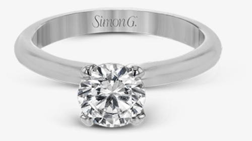 18k White Gold Engagement Ring - Engagement Ring, HD Png Download, Free Download