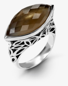 Designs By Hera Raya Marquise Silver Ring - Engagement Ring, HD Png Download, Free Download