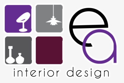 Decoraciones De Interiores Ea - Logo De Diseño De Interiores, HD Png Download, Free Download
