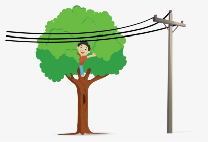 Situation Clipart Dangerous Situation - Animated Image Of Tree, HD Png Download, Free Download