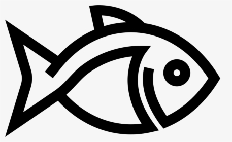Fish Outline - Fish Outline Png, Transparent Png, Free Download