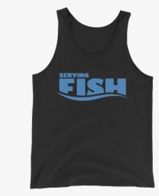 Serving Fish Tank Top Swish Embassy"  Class= - Sleeveless Shirt, HD Png Download, Free Download
