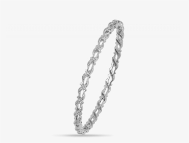 Twirl Diamond Bangle - Chain, HD Png Download, Free Download