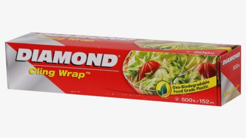 Diamond Cling Wrap 500 Ft - Snack, HD Png Download, Free Download
