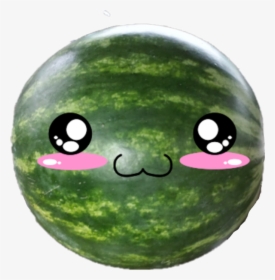 #sandia #fruta #fruit #watermelon #kawaii #cute - Kawaii Melon, HD Png Download, Free Download