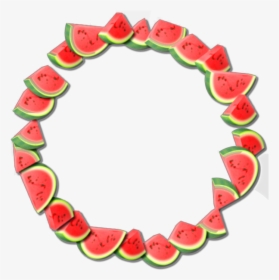 #marco #sandia🍉 - Watermelon Border Png Clipart, Transparent Png, Free Download