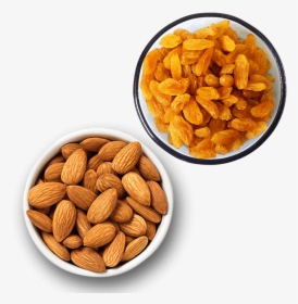 Almonds Cashew And Raisins, HD Png Download, Free Download