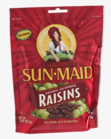 Sun Maid California Sun Dried Raisins, HD Png Download, Free Download