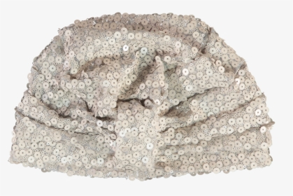 Sequinned Turban - Wool, HD Png Download, Free Download
