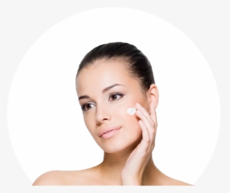 Applying Cream On Face, HD Png Download, Free Download