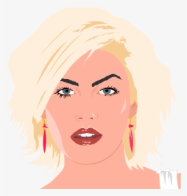 Blonde Woman Portrait Illustration Clip Arts - Desenhos De Mulheres Loiras, HD Png Download, Free Download