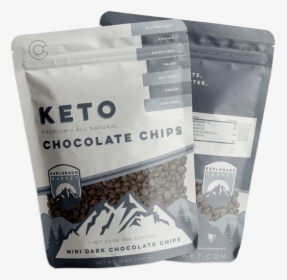 Keto Chocolate Chips By Explorado Market"  Class="lazyload"  - Mini Dark Chocolate Chips, HD Png Download, Free Download