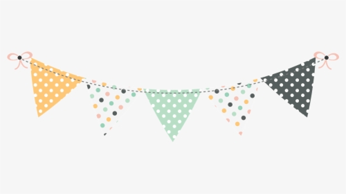 Cute Bunting Flags Png, Transparent Png, Free Download