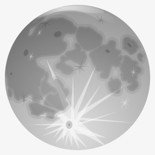 Moon, Abstract, Space, Drawing - Moon Clipart Full, HD Png Download, Free Download