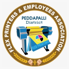 Peddapalli District Flex Printers Association Png Logo - Flex Printing Logo Png, Transparent Png, Free Download